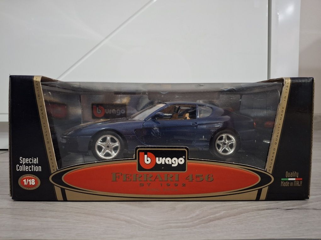 Samochód Kolekcjonerski Ferrari 456 GT 1992 Bburago 1:18