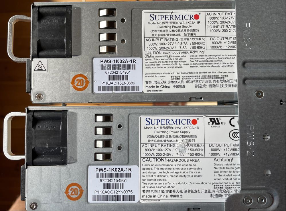 Сервер Supermicro cse-819UTQ + X10DRU-I+