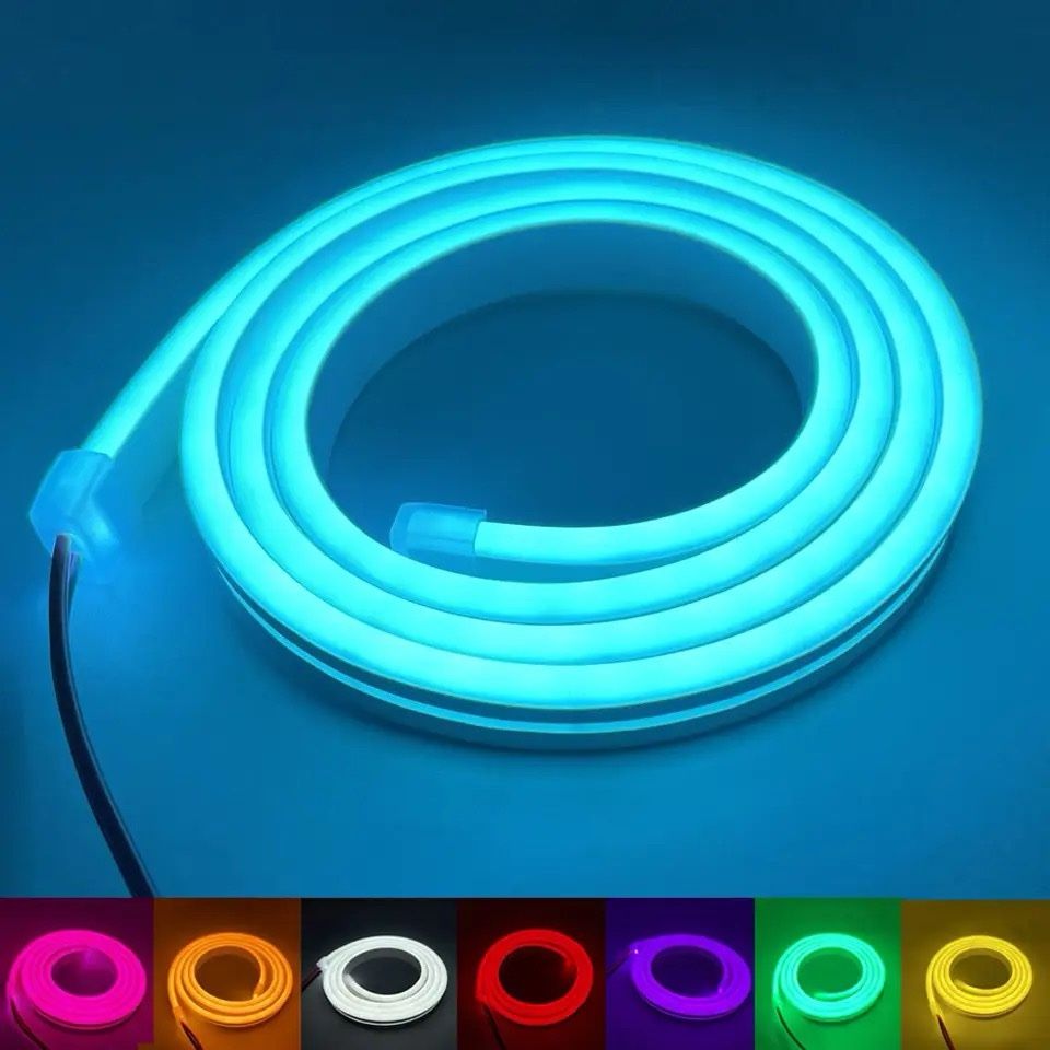 Неоновая светодиодная RGB лента с Bluetooth,  неонова стрічка