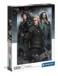 puzzle Wiedźmin Netflix the Witcher 1000 elementów Clementoni