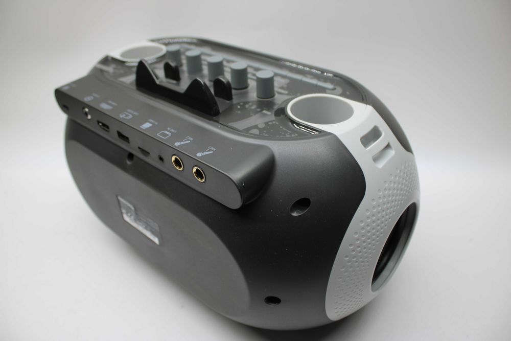 Zestaw do karaoke SUDOTACK KM300 + 2 mikrofony bezprzewodowe Bluetooth