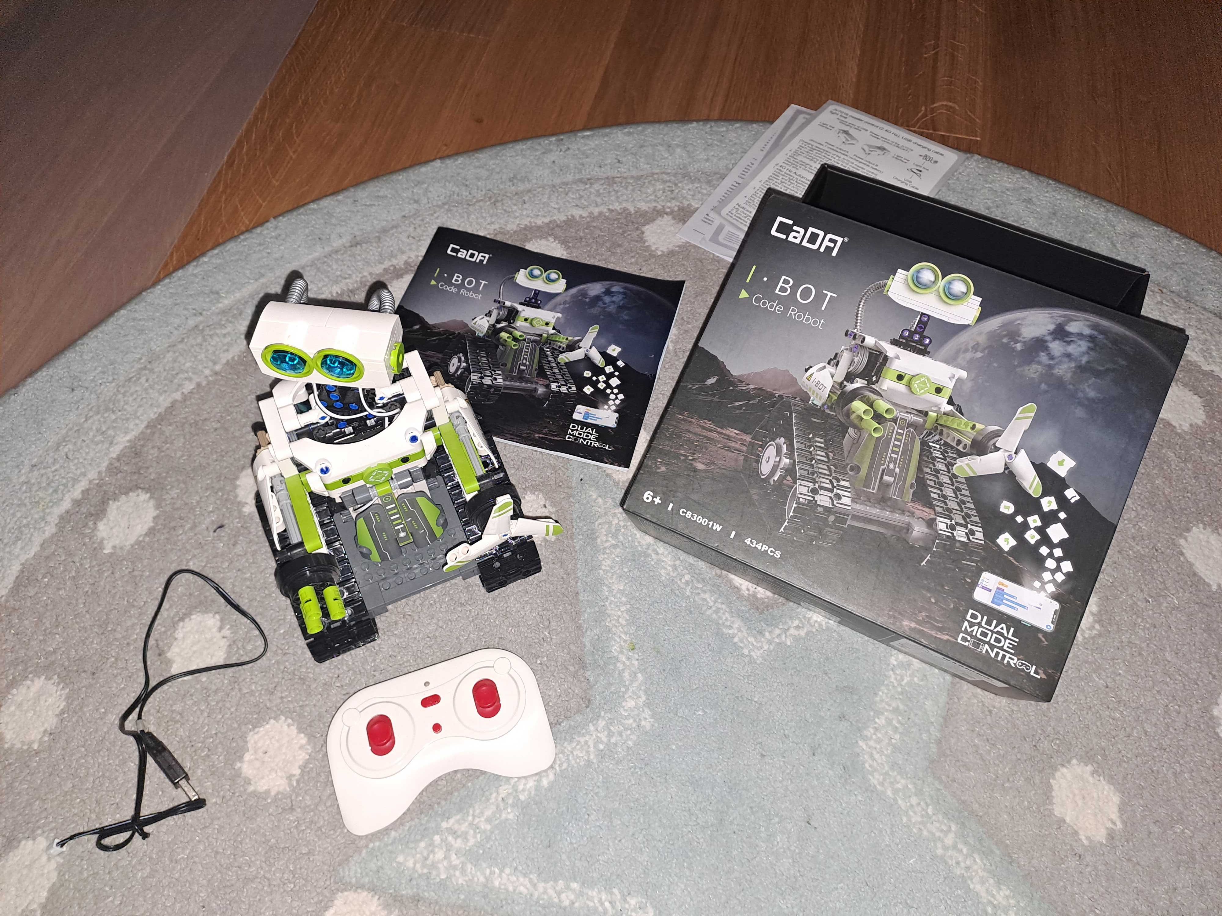 Zestaw Zdalnie sterowany robot I.BOT Code Robot 434 elementy