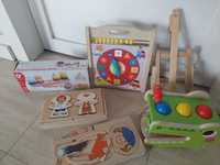 Zabawki gry drewniane Melisa & doug ukladanki