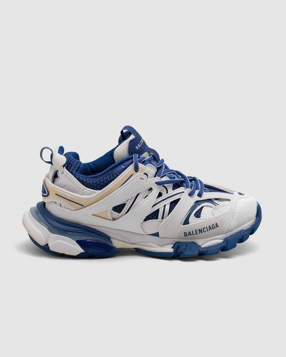 Кросівки Balenciaga Track 3.0 Worn Out White/Blue premium