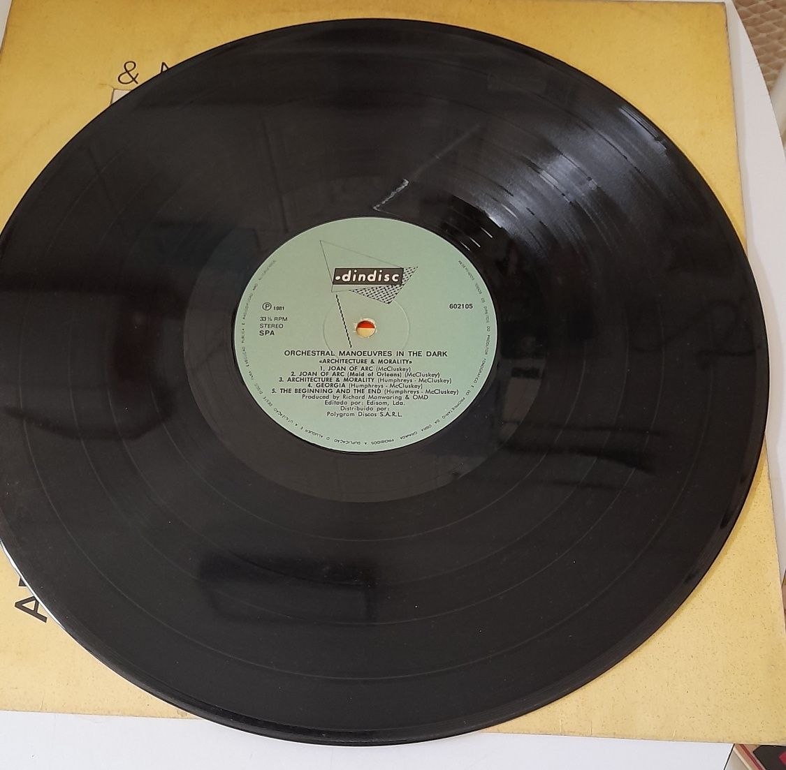 Lp Architecture & Morality By Orchestral Manoeuvres in the Dark - 1981