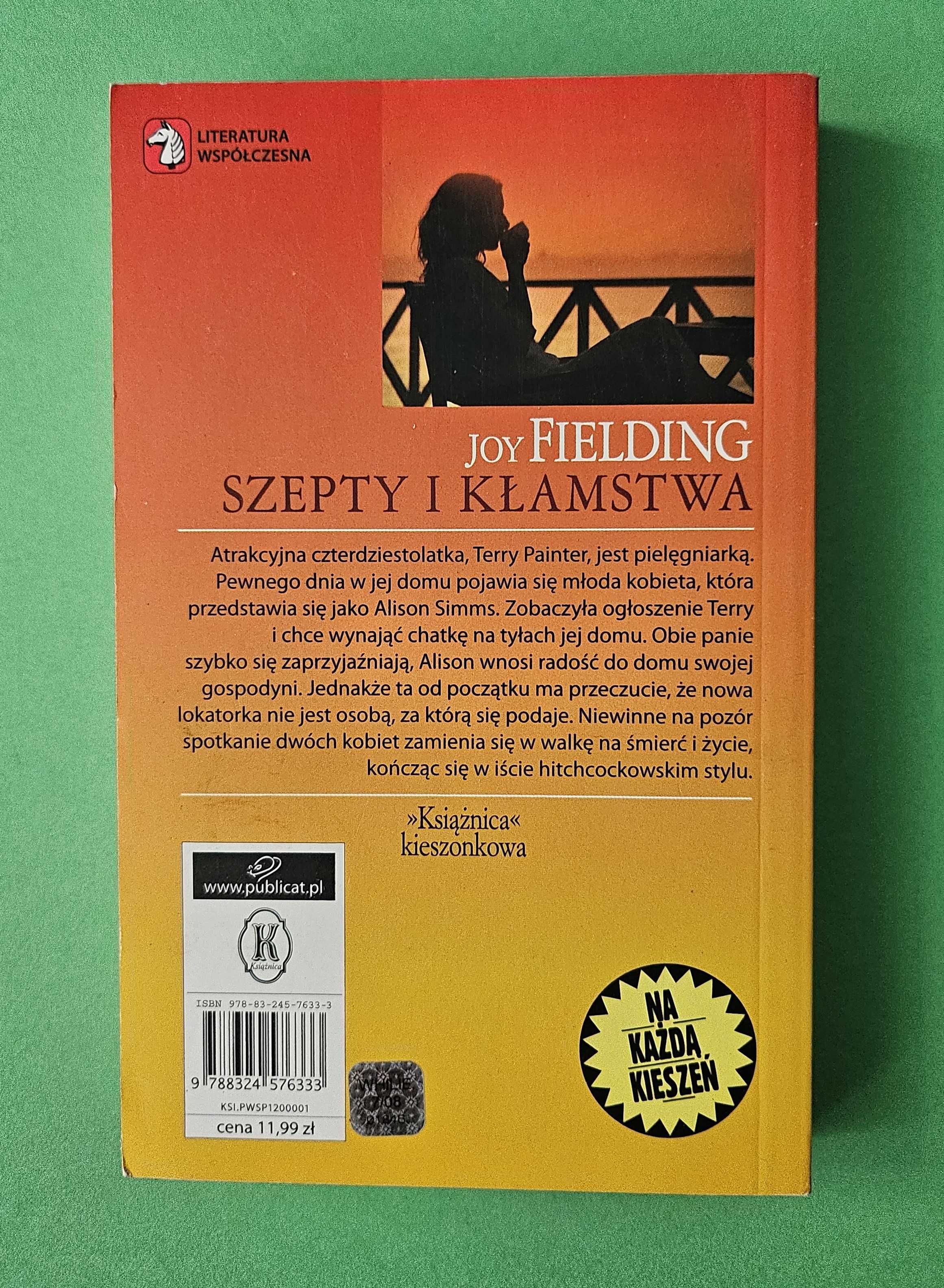 Książka "Szepty i kłamstwa" Joy Fielding