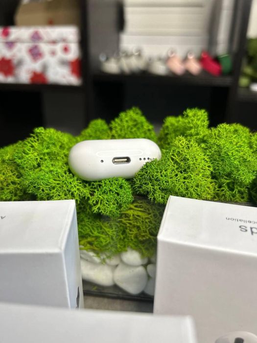 Аірподс 4 Lux 2024  з шумозаглушенням і гіроскопом + Чохол !