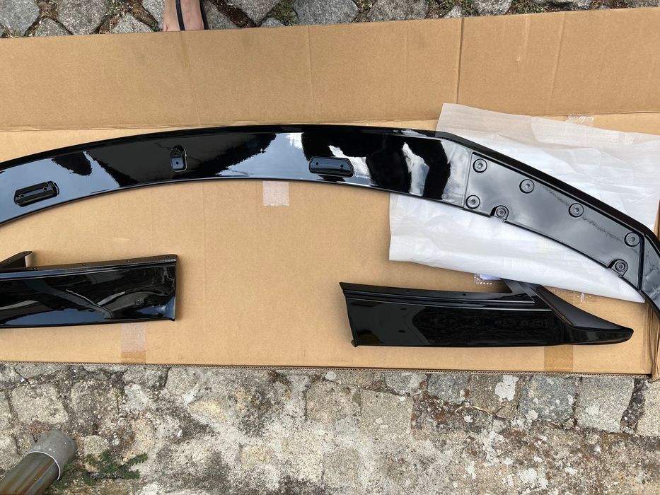 Spoiler lip frontal bmw modelo série 1 f20 f21 pack M