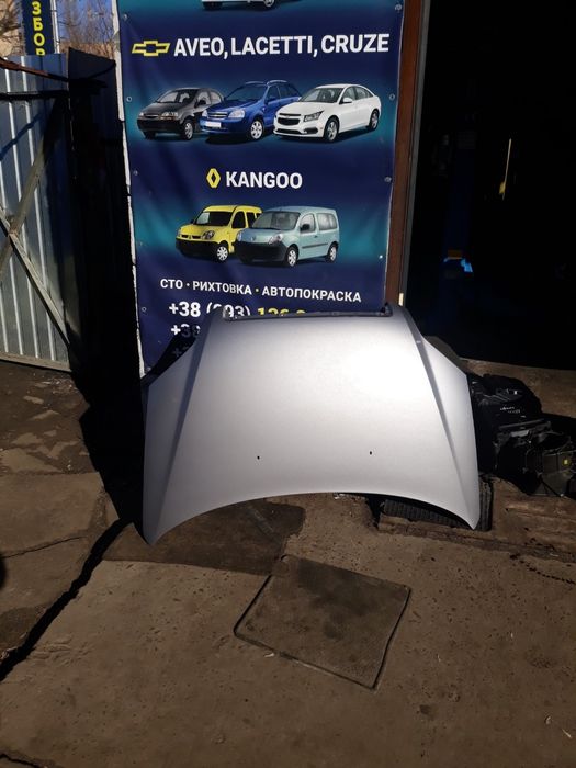 Капот Темно Серый асфальт Т250 Chevrolet Aveo, Шевроле Авео Б\У