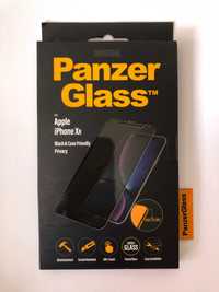 Szkło hartowane Iphone XR/11 black Panzerglass