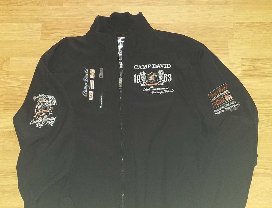 Kurtka męska z nadrukiem roz. 2XL Camp David