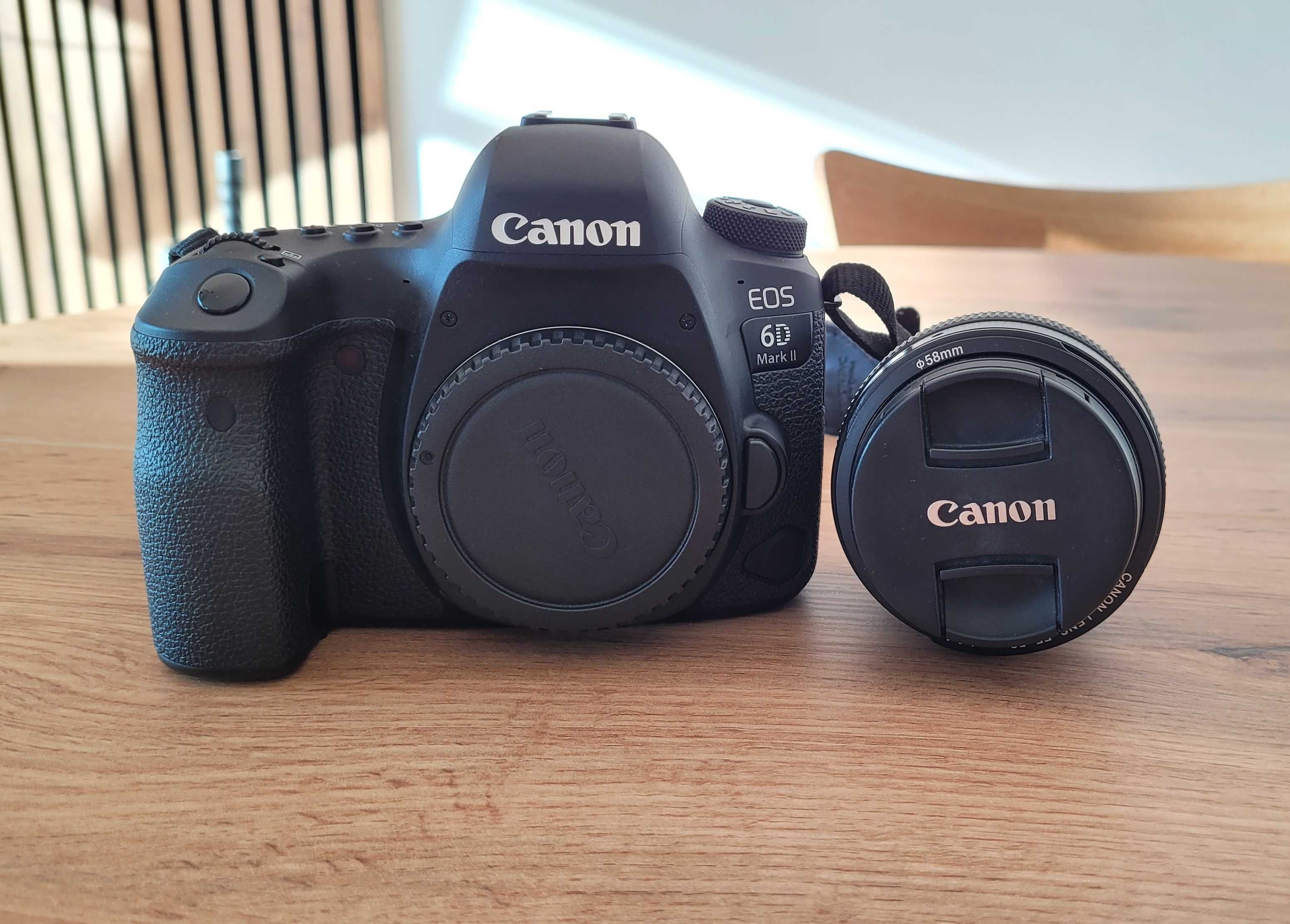 Canon 6D MARK II + Obiektyw Canon EF 50mm f/1.4 USM+ STATYW I PLECAK