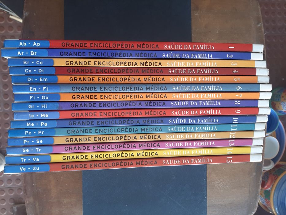 Grande Enciclopédia Médica - 15 volumes