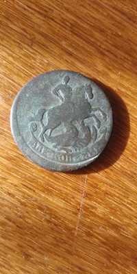 Монета 2 копейки 1757 года
