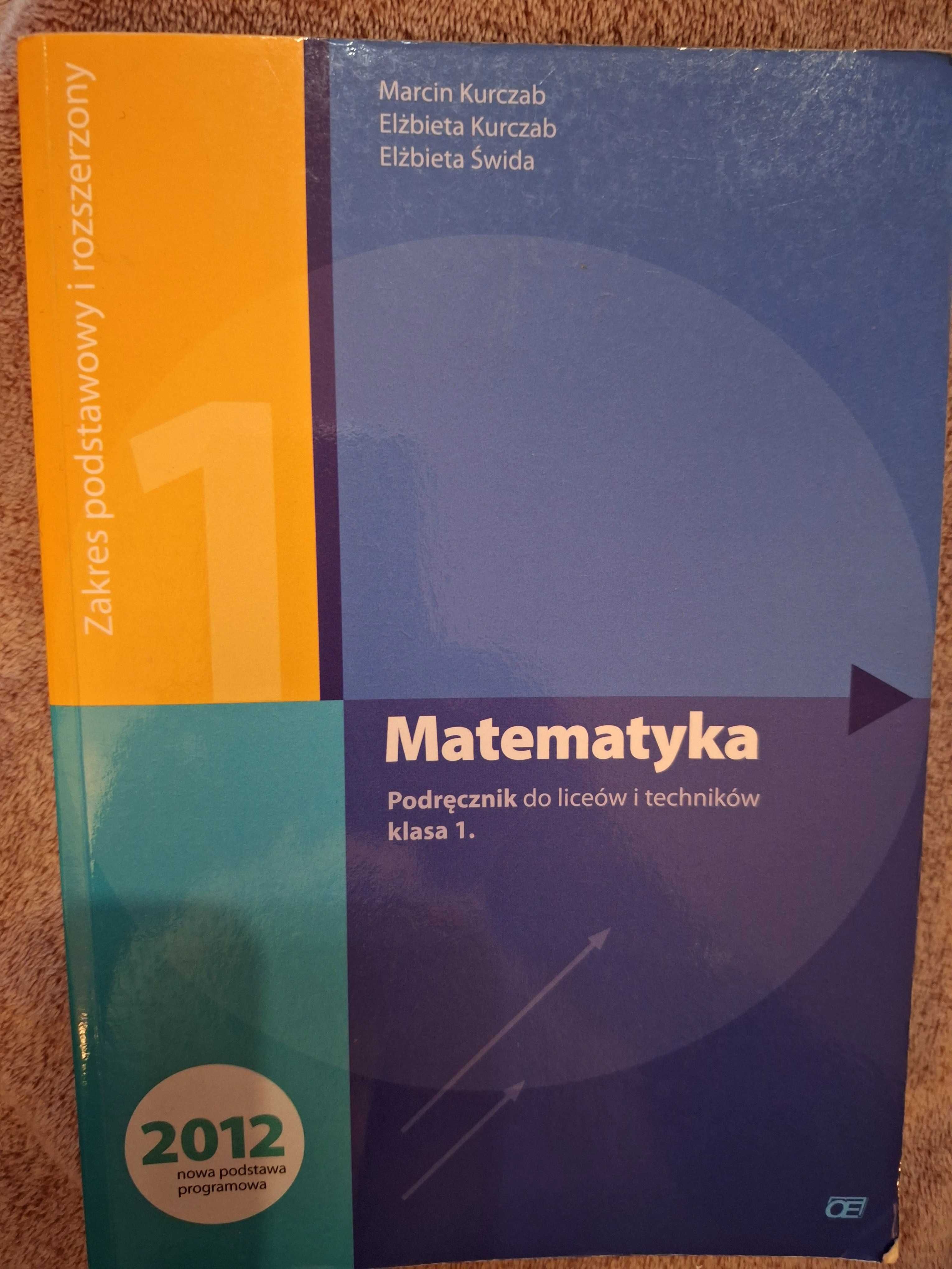 Matematyka klasa 1 liceum i technikum. Zakres podstawowy i rozszerzony