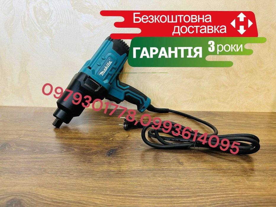 Мережевий Гайковерт Makita на ( 1000Nm ) Електричний потужність 2,3кВт