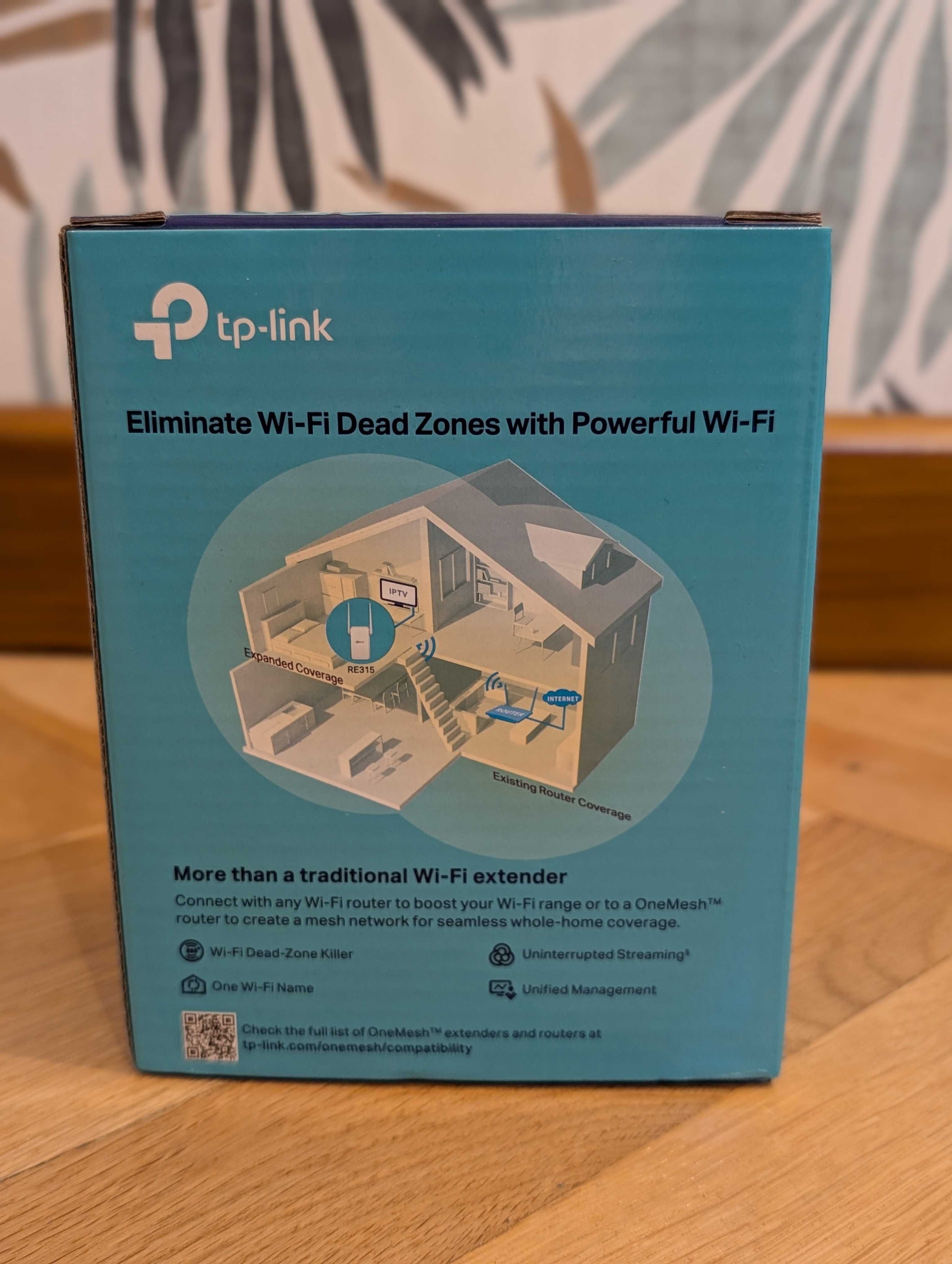 TP‑Link RE315 AC1200 – wzmacniacz sygnału WiFi