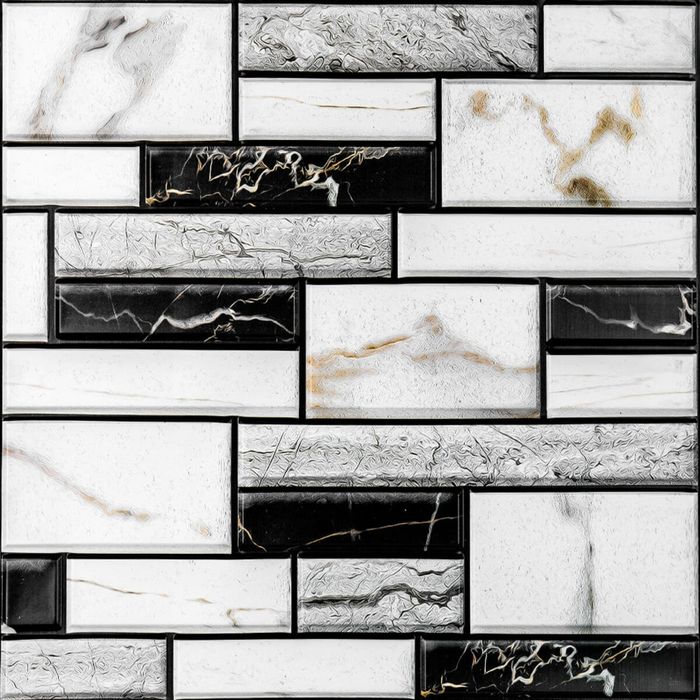 Декоративная ПВХ плитка на самоклейке 300х300х5мм