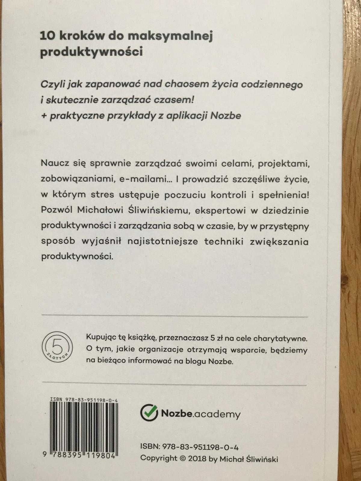 Książka „10 kroków do maksymalnej produktywności” Michał Śliwiński