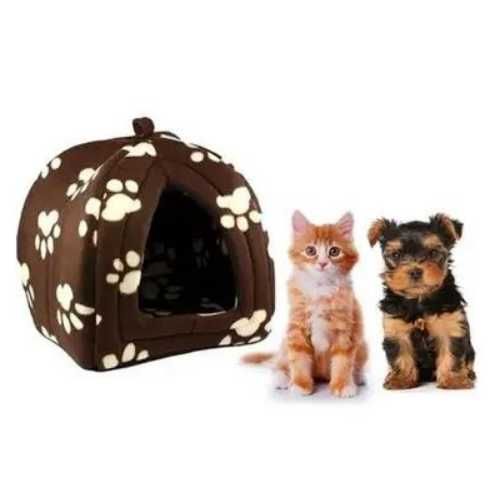 Мягкий домик для собак и кошек Pet Hut White Размер домика 35см х 40с