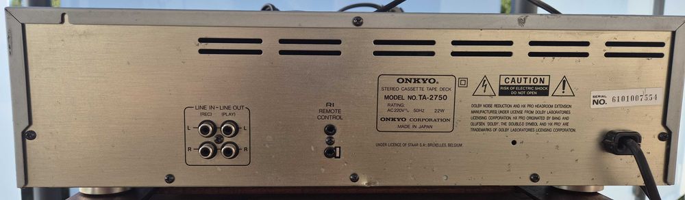 ONKYO Integra TA-2750 - magnetofon wysokiej klasy. 100% sprawny