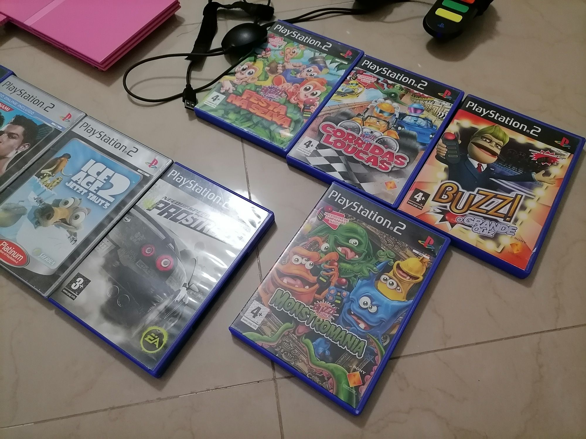 Playstation 2 Rosa