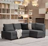 Narożnik ikea sofa kanapa rozkładany z funkcją spania