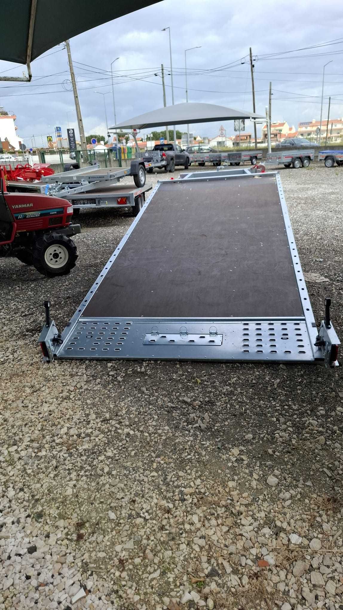 Atrelados NOVOS reboques porta carros/maquinas
