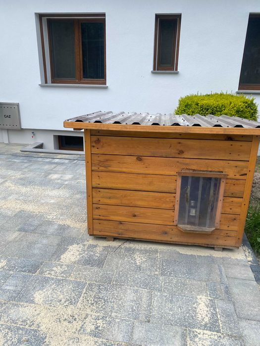 Buda dla psa dużej rasy