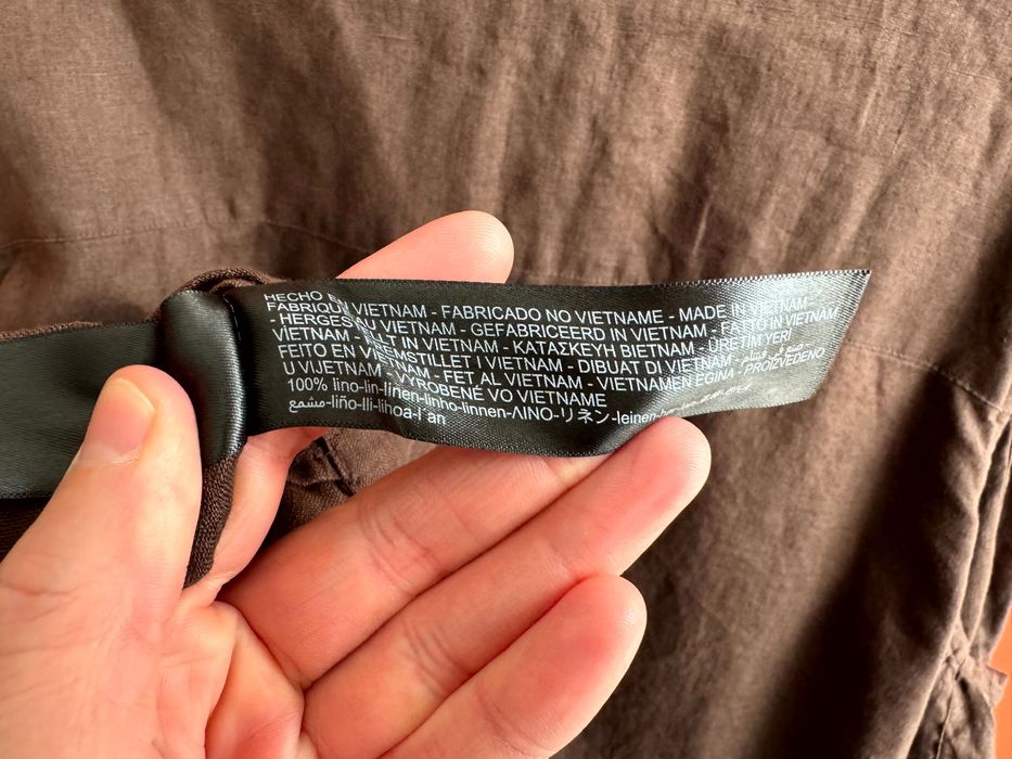 Massimo Dutti Оригінал чоловічаляна сорочка куртка овершот розмір L