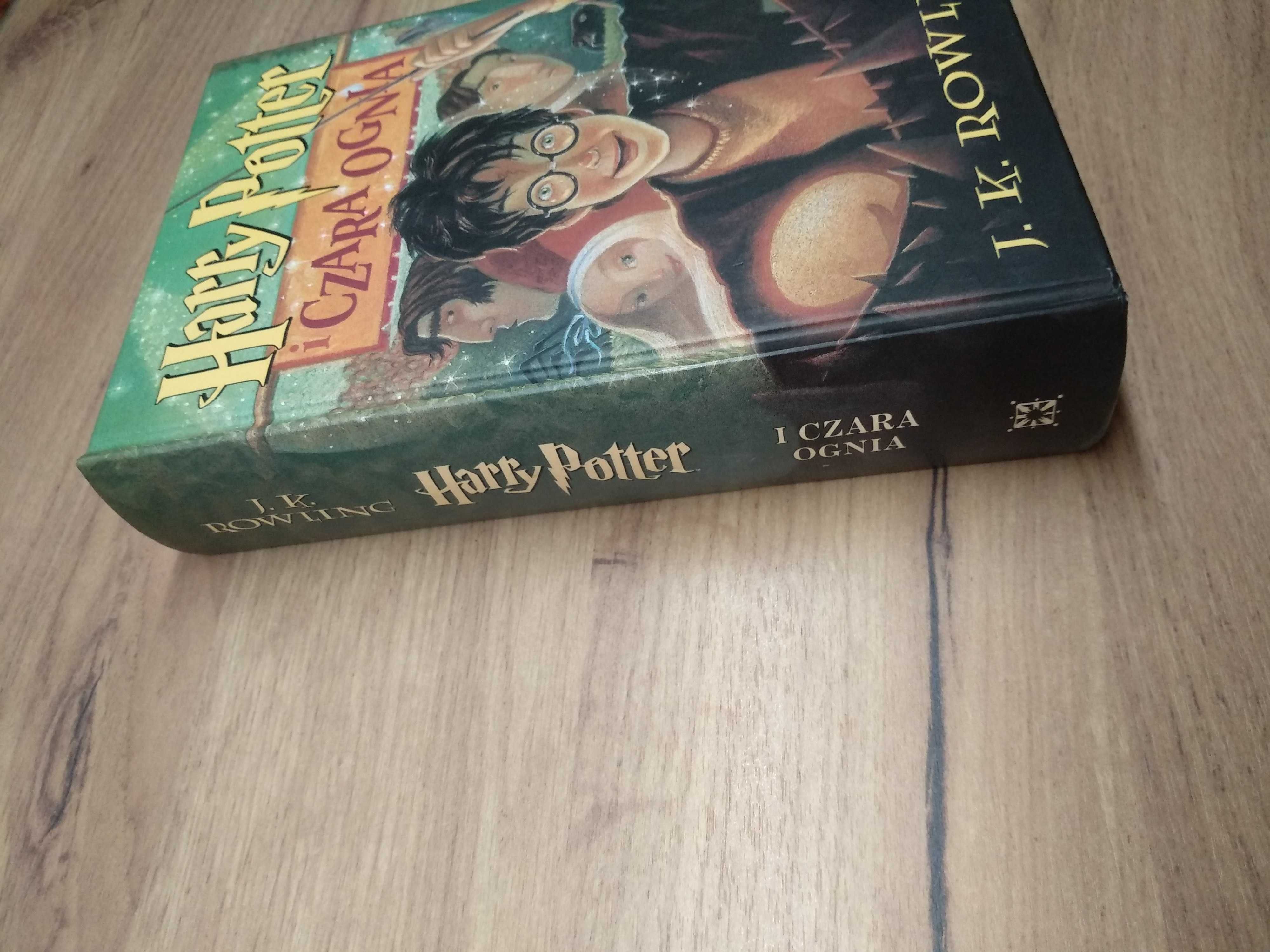 Harry Potter i Czara ognia stare wydanie pierwsza oprawa twarda