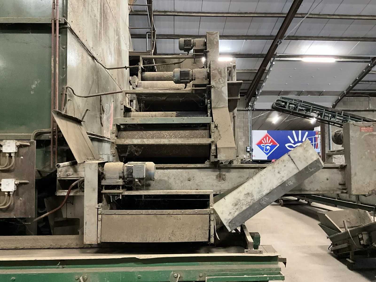 Separator grud i kamieni z ziemniaków / warzyw