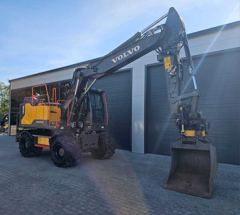 VOLVO EW160E 2017r ROTOTILT ENGCON Szczypce Joystik SVAB Oryginał GPS