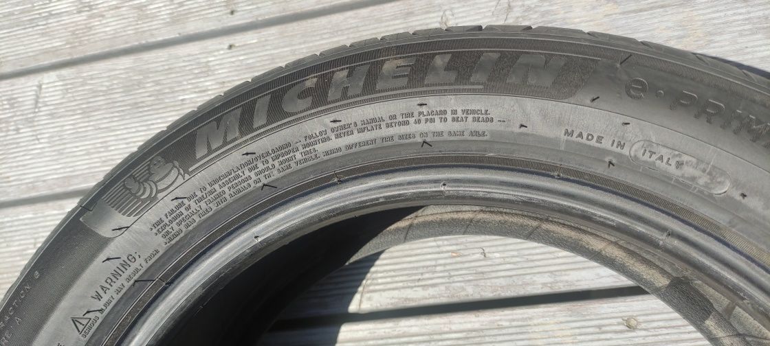 Opony letnie Michelin 195/55 R16, NOWE!