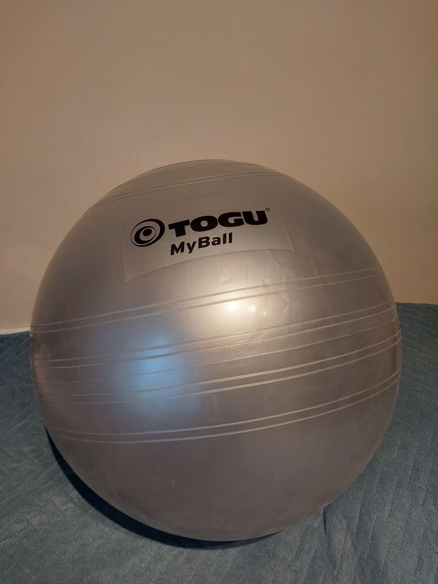 Profesjonalna Piłka rehabilitacyjna Togu My Ball srebrna 55 cm