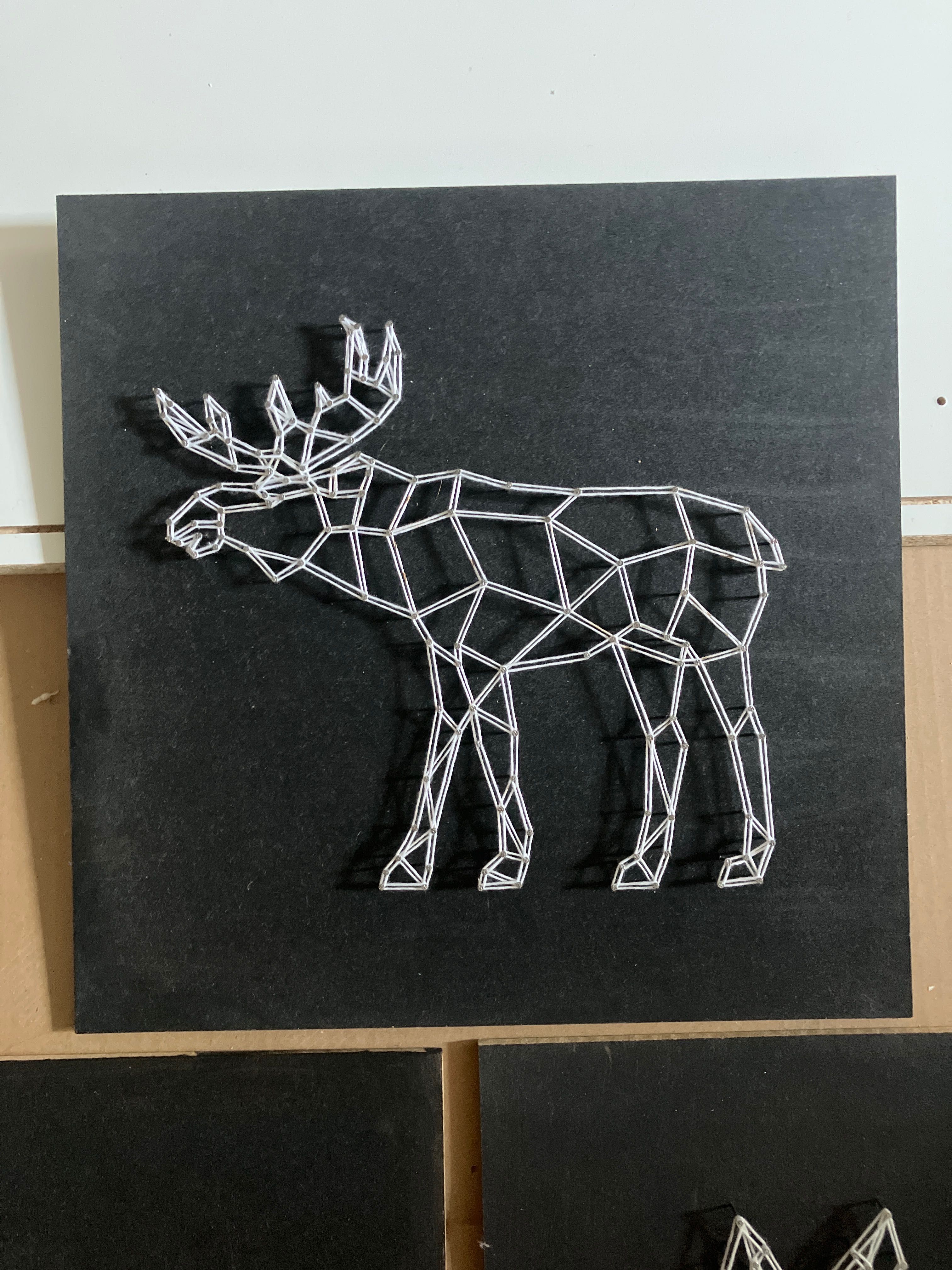String art 3 obrazy geometryczne