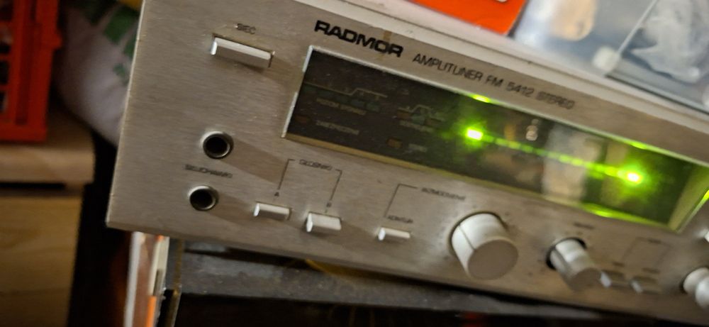 Amplituner Radmor Stan jak na zdjeciach