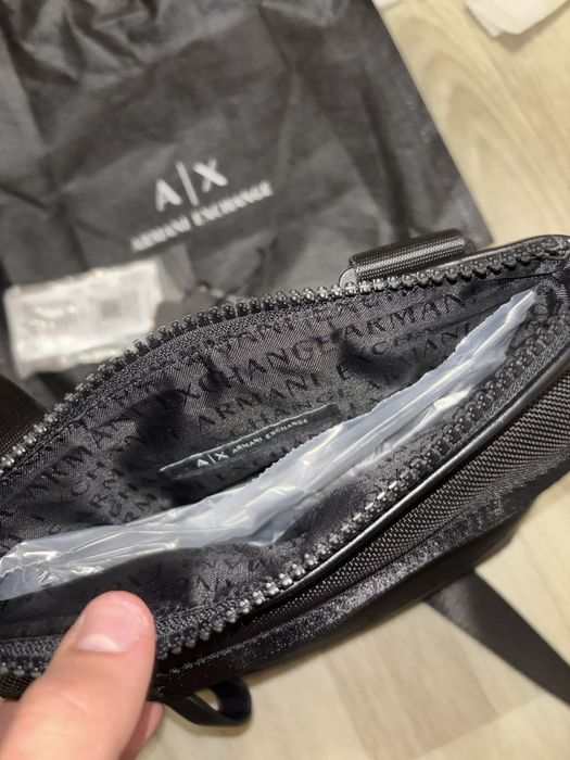 Сумка Armani Exchange барсетка через плечо армани ексченж