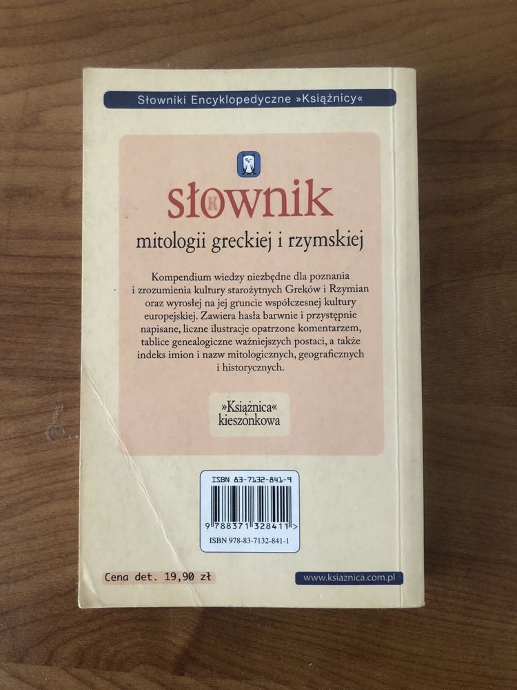 joël schmidt, słownik mitologii greckiej i rzymskiej