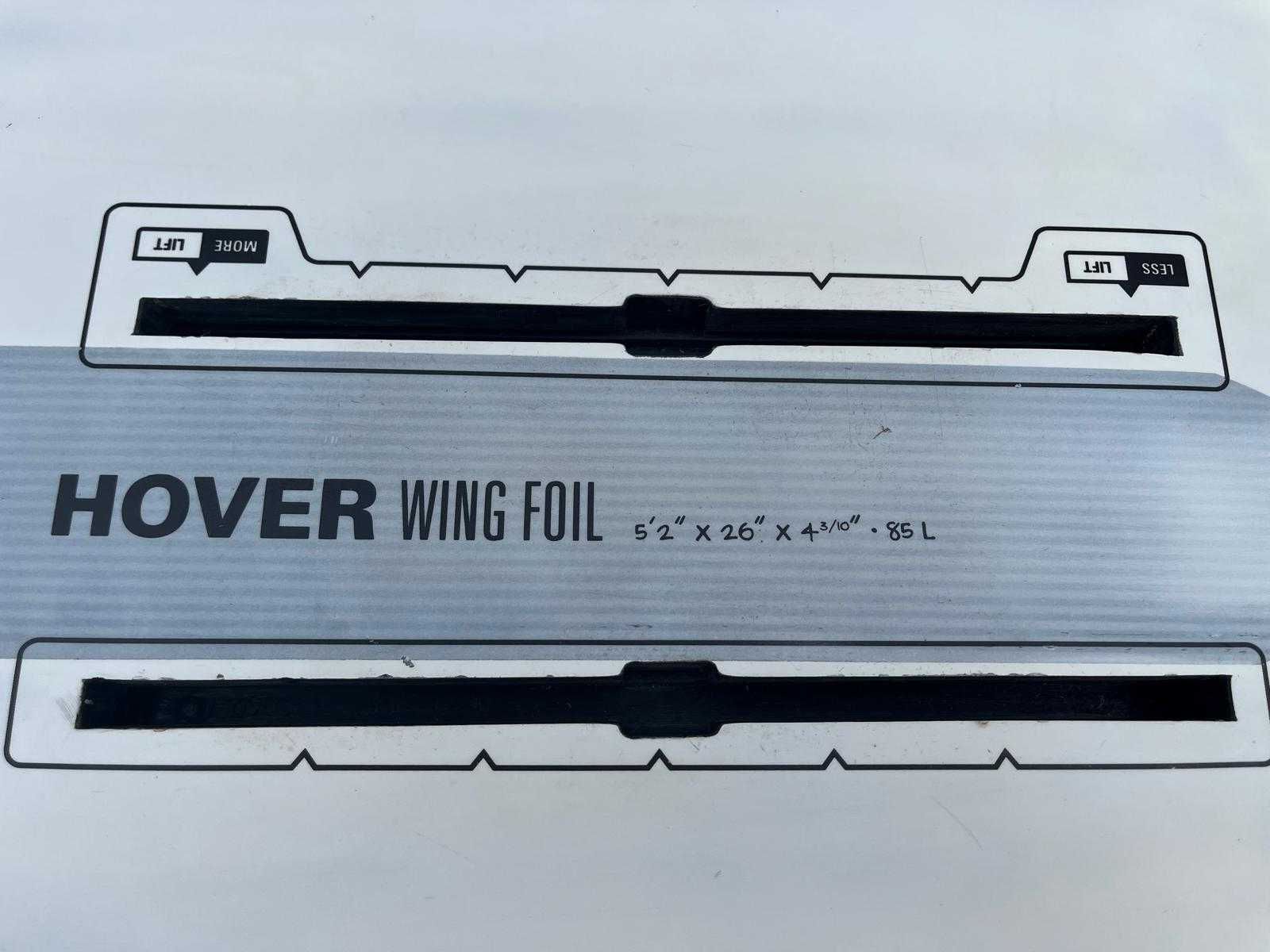 Prancha wing foil Naish Hover ultra carbon 85lts