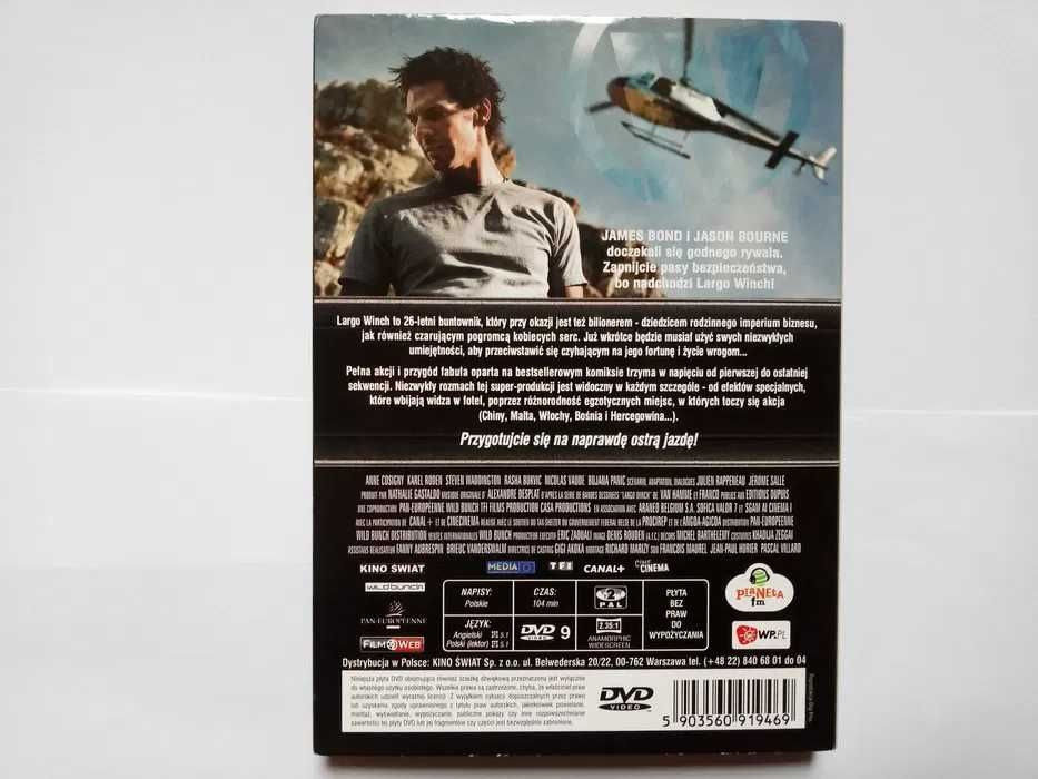 Largo Winch + Largo Winch II: Spisek [DVD, napisy, lektor]