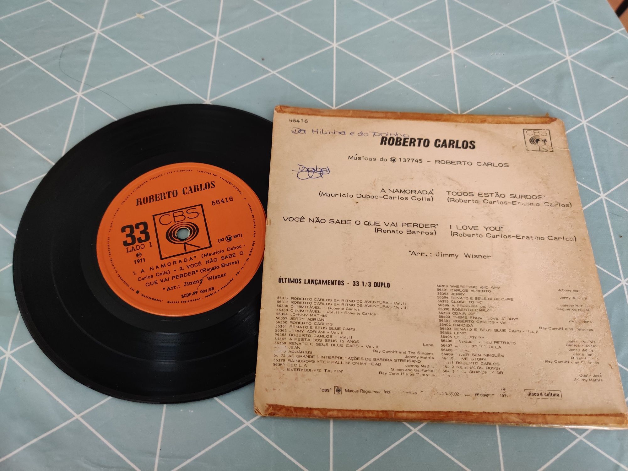 Roberto Carlos Single