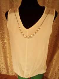 Блуза жіноча шифонова з намистом (нова)