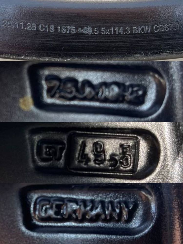 Диски R18 5/114,3 KIA Sorento Niro HYUNDAI Tucson Santa Fe Kona NISSAN