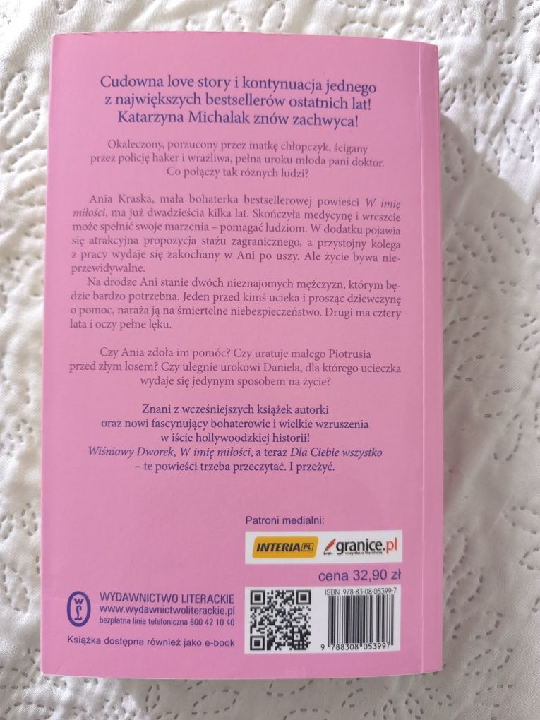 Dla ciebie wszystko Katarzyna Michalak