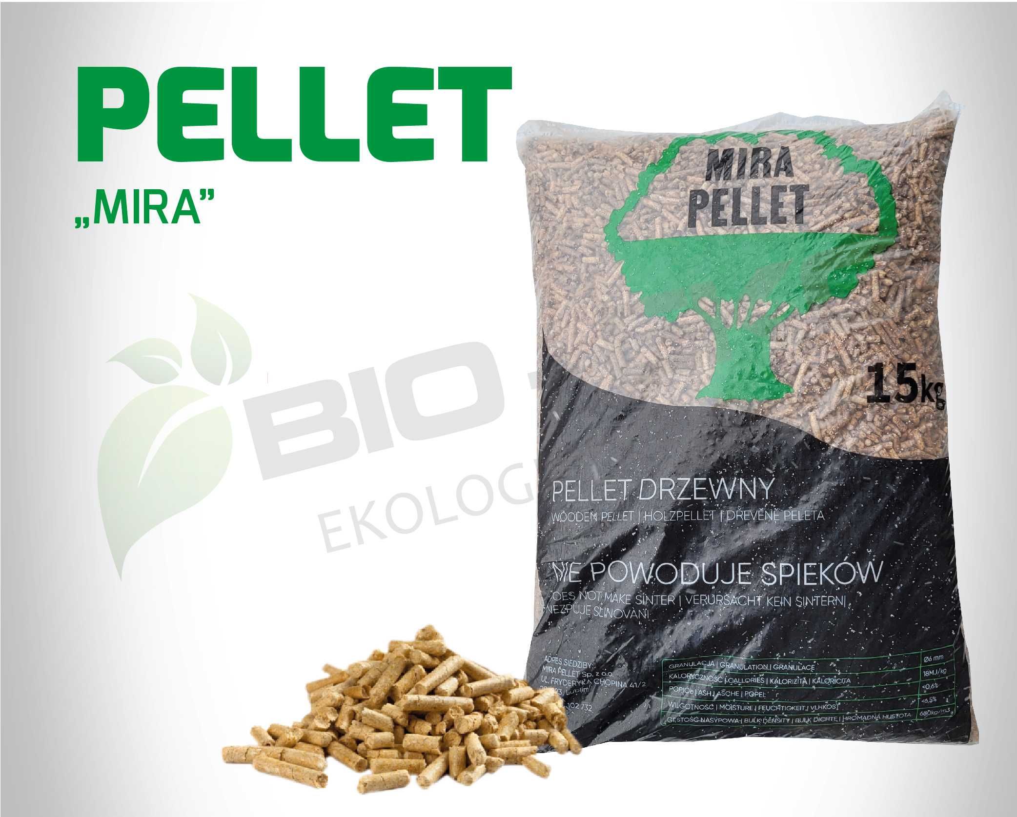 Pellet BIO-EKO Sosnowy A1 Rurex Barlinek Olczyk Mira Wirex Olimp Lava