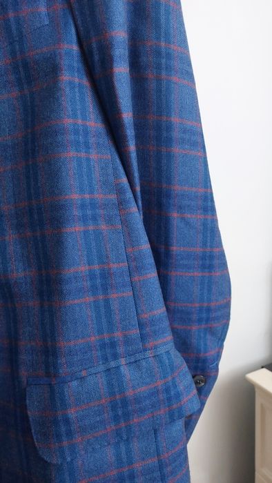 Męska marynarka w kratę kratka xxl xxxl xxxxl