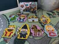 Proste puzzle dla malucha 8 obrazkow po 4 elementy