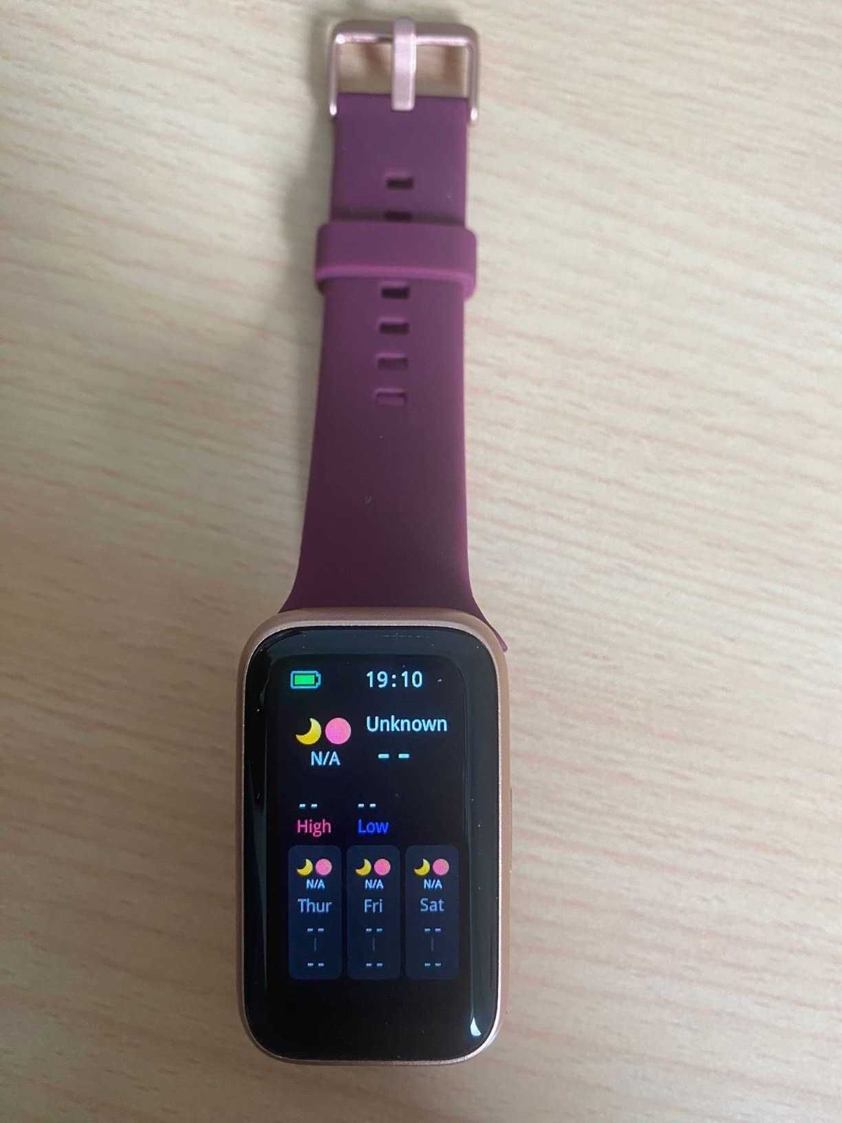 zegarek fitness z krokomierzem, wyświetlacz HD 1,47" smartwatch