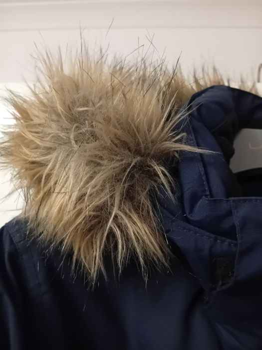 Parka kurtka Cubus chłopięca na 164 granat